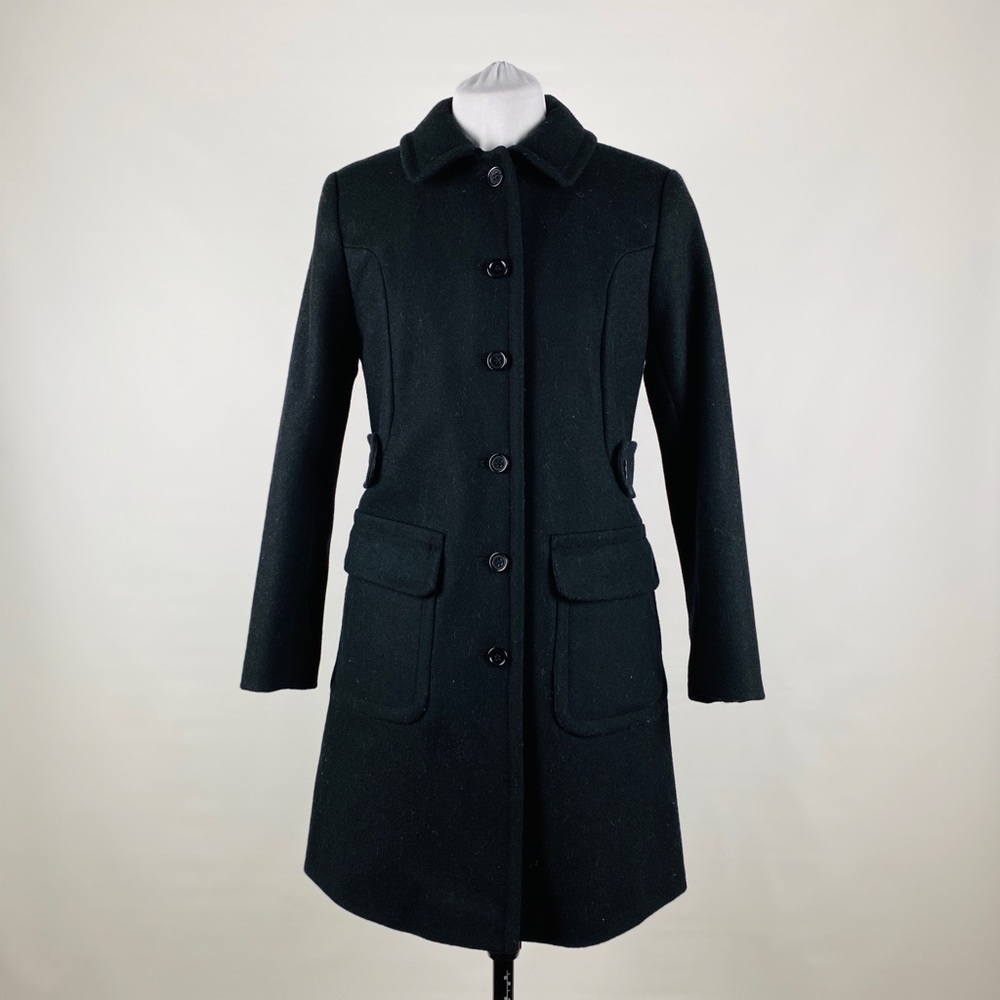 Victoria Secret 100% Wool Lady Coat Size 2P EUC